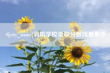 湖州消防学校录取分数线是多少