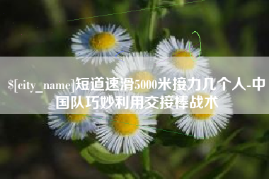湖州短道速滑5000米接力几个人-中国队巧妙利用交接棒战术