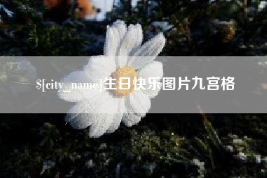 湖州生日快乐图片九宫格