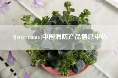 湖州中国消防产品信息中心