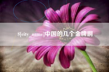 湖州中国的几个金牌啊
