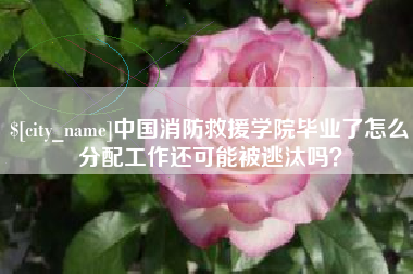 湖州中国消防救援学院毕业了怎么分配工作还可能被逃汰吗？