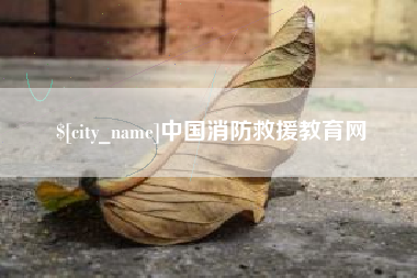 湖州中国消防救援教育网