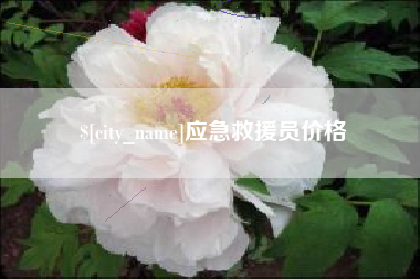 湖州应急救援员价格