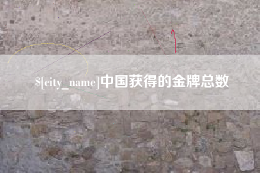 湖州中国获得的金牌总数