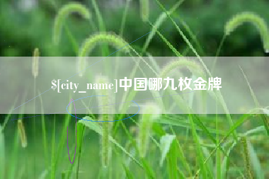 湖州中国哪九枚金牌