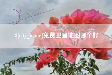 湖州免费卫星地图哪个好