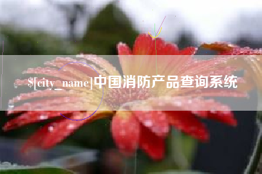 湖州中国消防产品查询系统