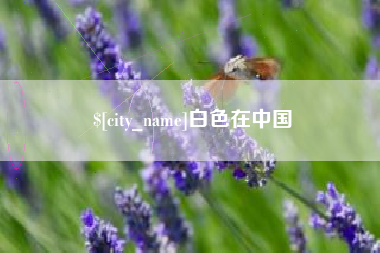 湖州白色在中国