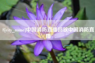 湖州中国消防直播回放中国消防直播